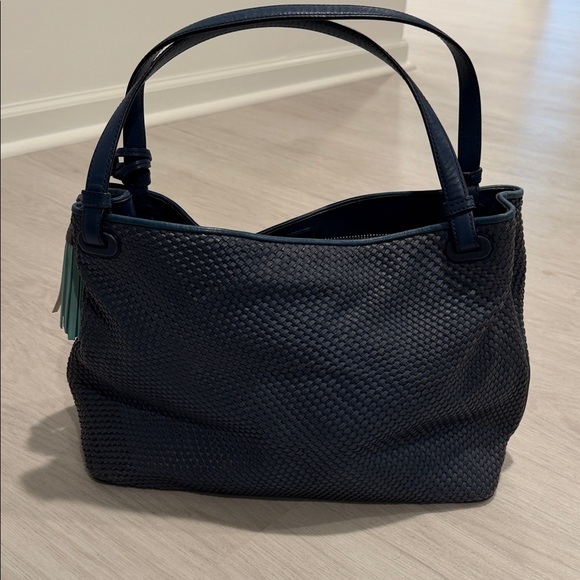 Tory Burch woven leather shoulder Bag - Picture 4 of 12